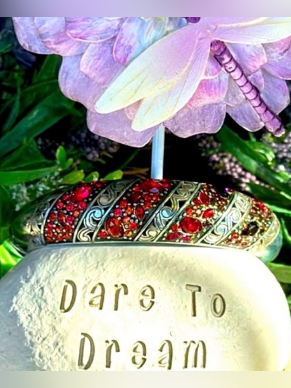💎🌹RARE BRIGHTON VTG+ SLVR SWAROVSKI ‘CRYSTAL VOYAGE’ Bangle Bracelet - Retired